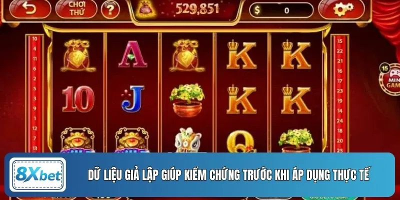 Dữ liệu giả lập giúp kiểm chứng trước khi áp dụng thực tế