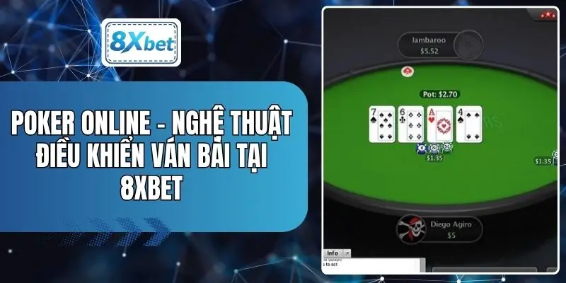 Poker Online - Nghệ Thuật Điều Khiển Ván Bài Tại 8XBET