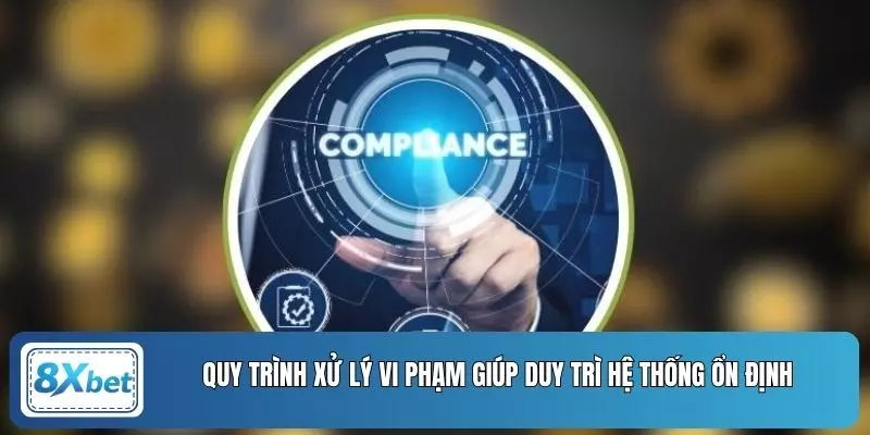 Quy trình xử lý vi phạm giúp duy trì hệ thống ổn định